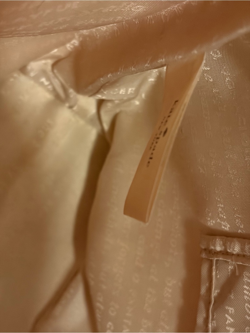 Kate Spade Storyline Cream/Navy Canvas 'Tee Time' Tote with KS Wallet - Picture 15 of 15